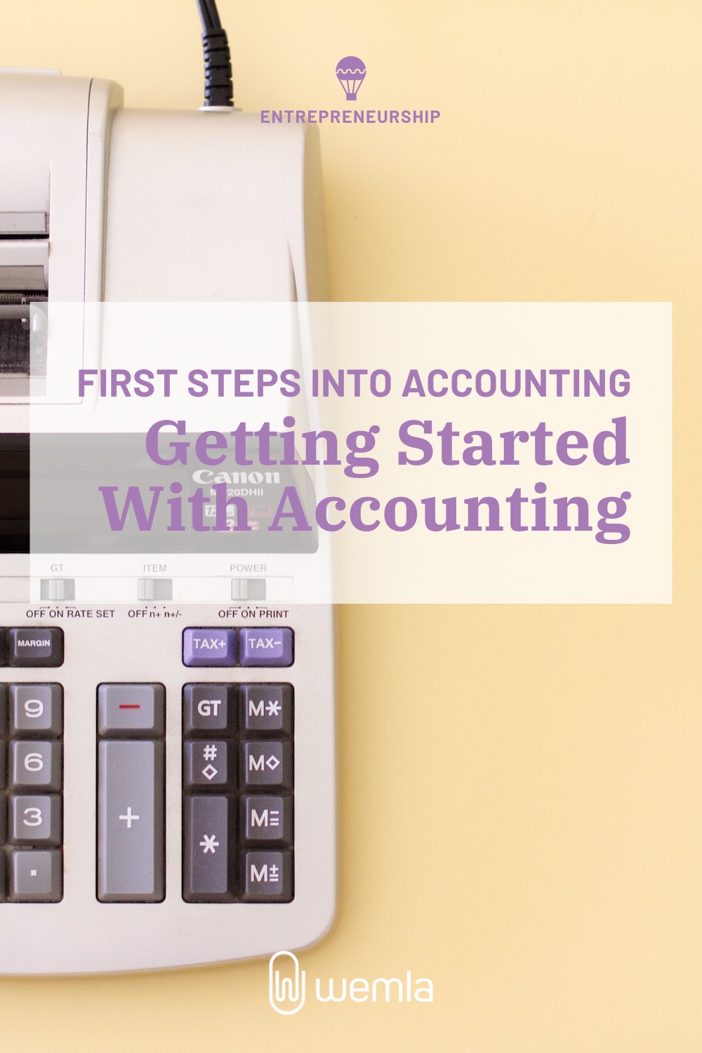 First Steps Into Accounting: Getting Started With Accounting